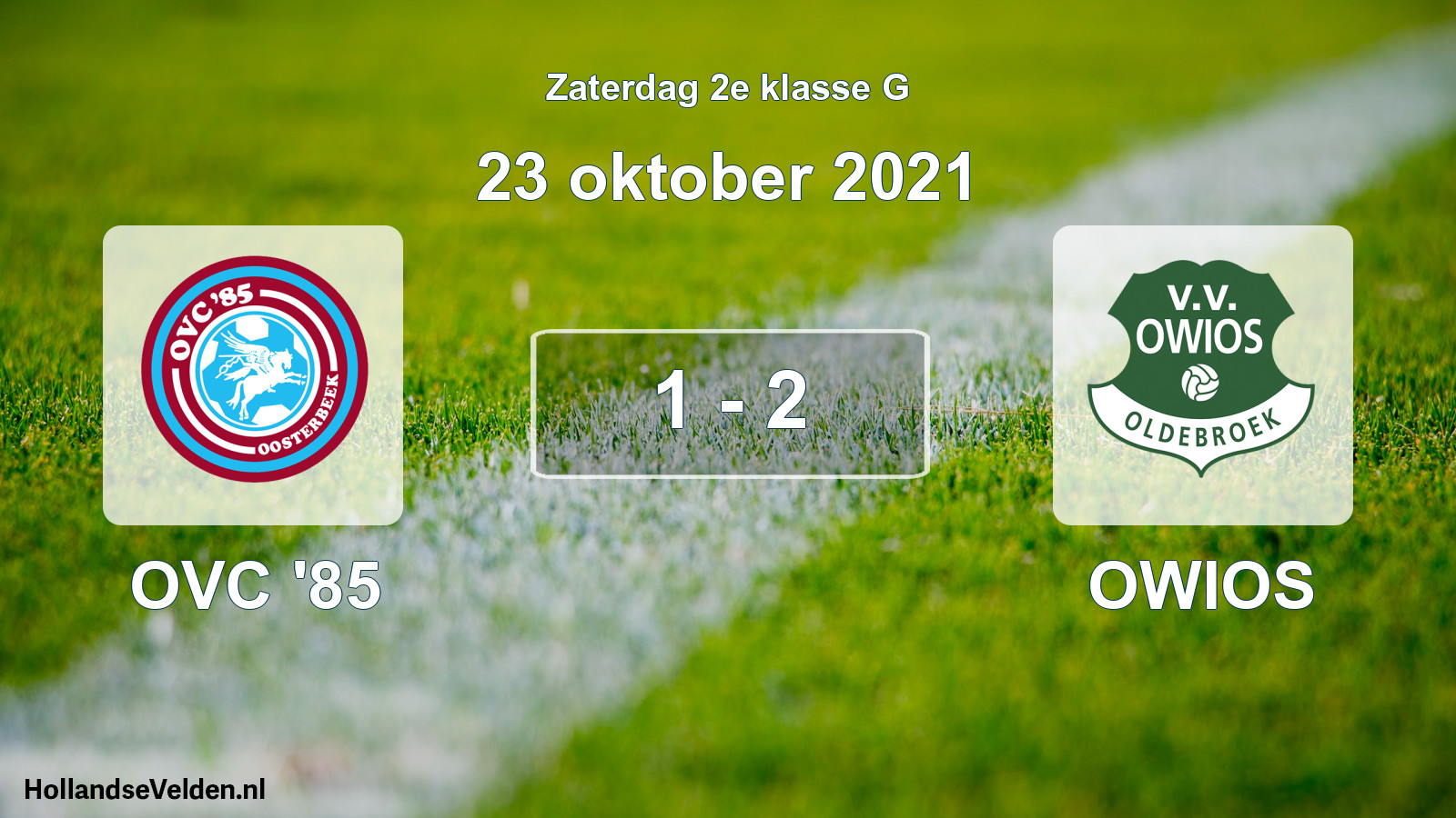 Total number of matches played: OVC '85 - OWIOS 1 - 2 (23 October 2021)