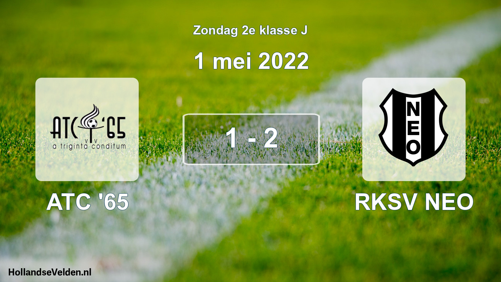 Total number of matches played: ATC '65 - RKSV NEO 1 - 2 (1 May 2022)