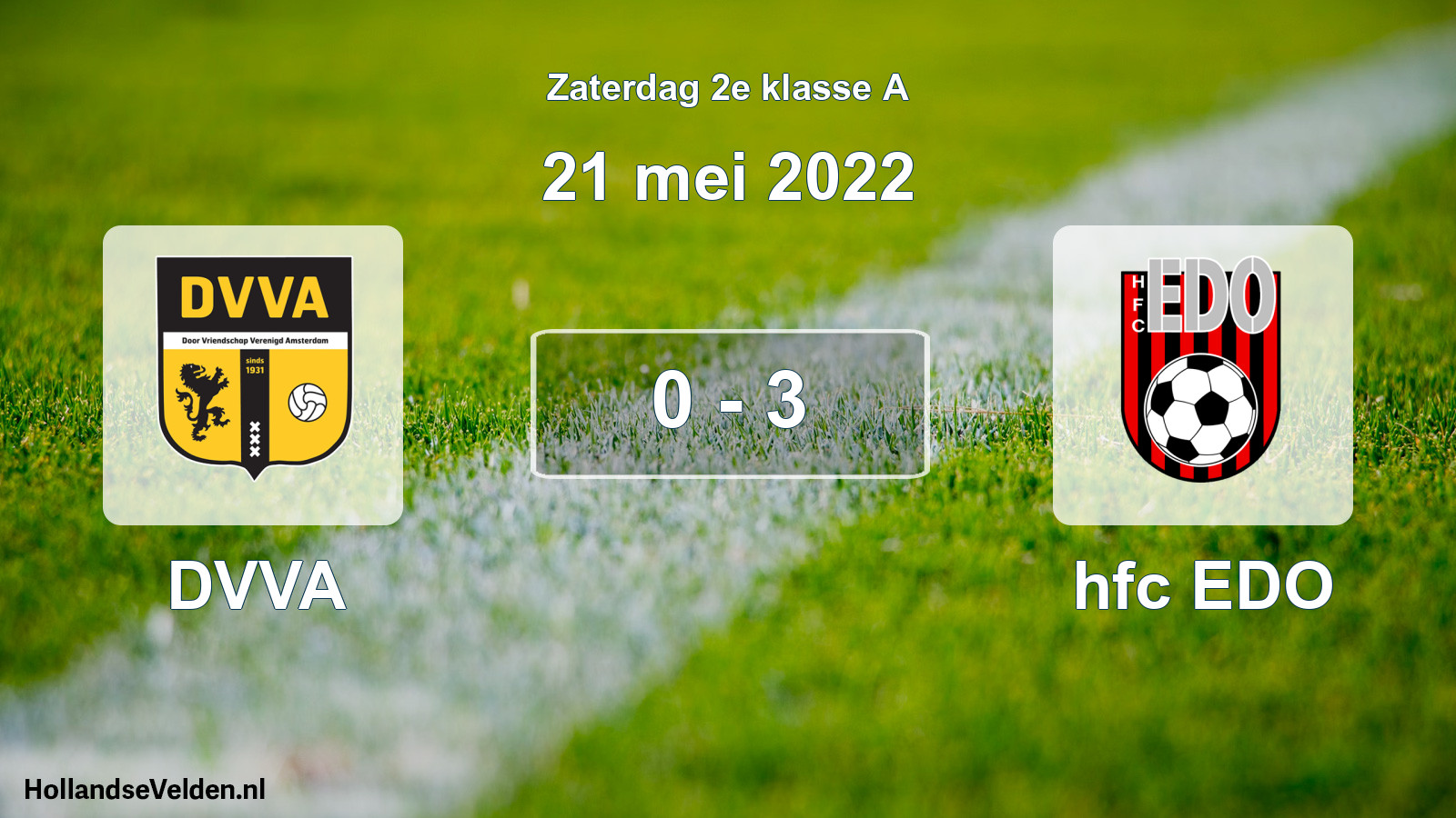 Total number of matches played: DVVA - hfc EDO 0 - 3 (21 May 2022)