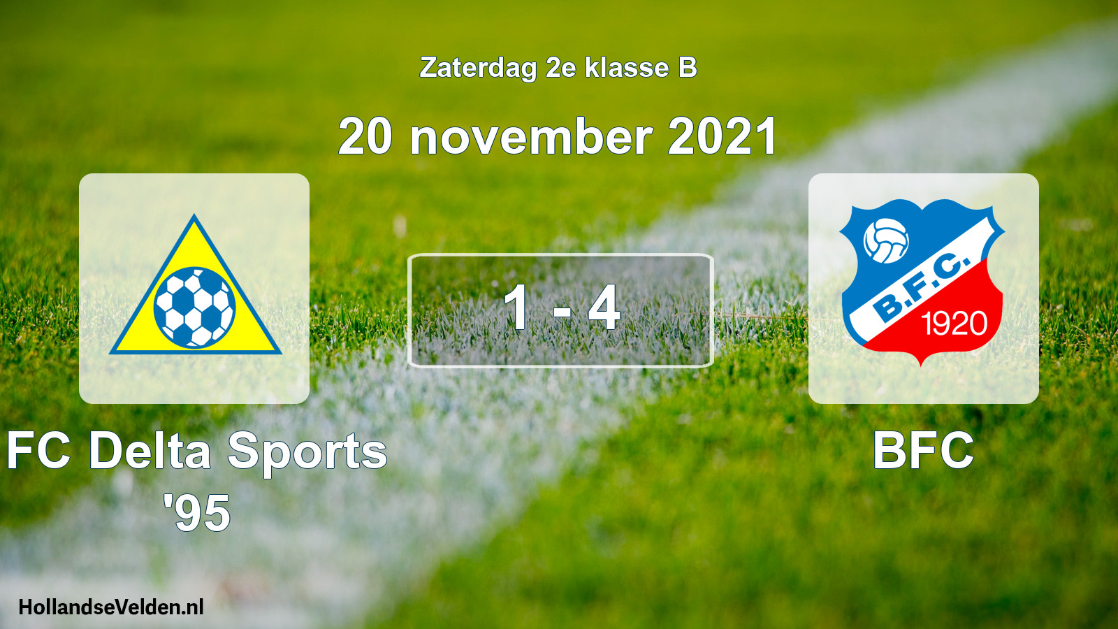 Total number of matches played: FC Delta Sports '95 - BFC 1 - 4 (20 November 2021)