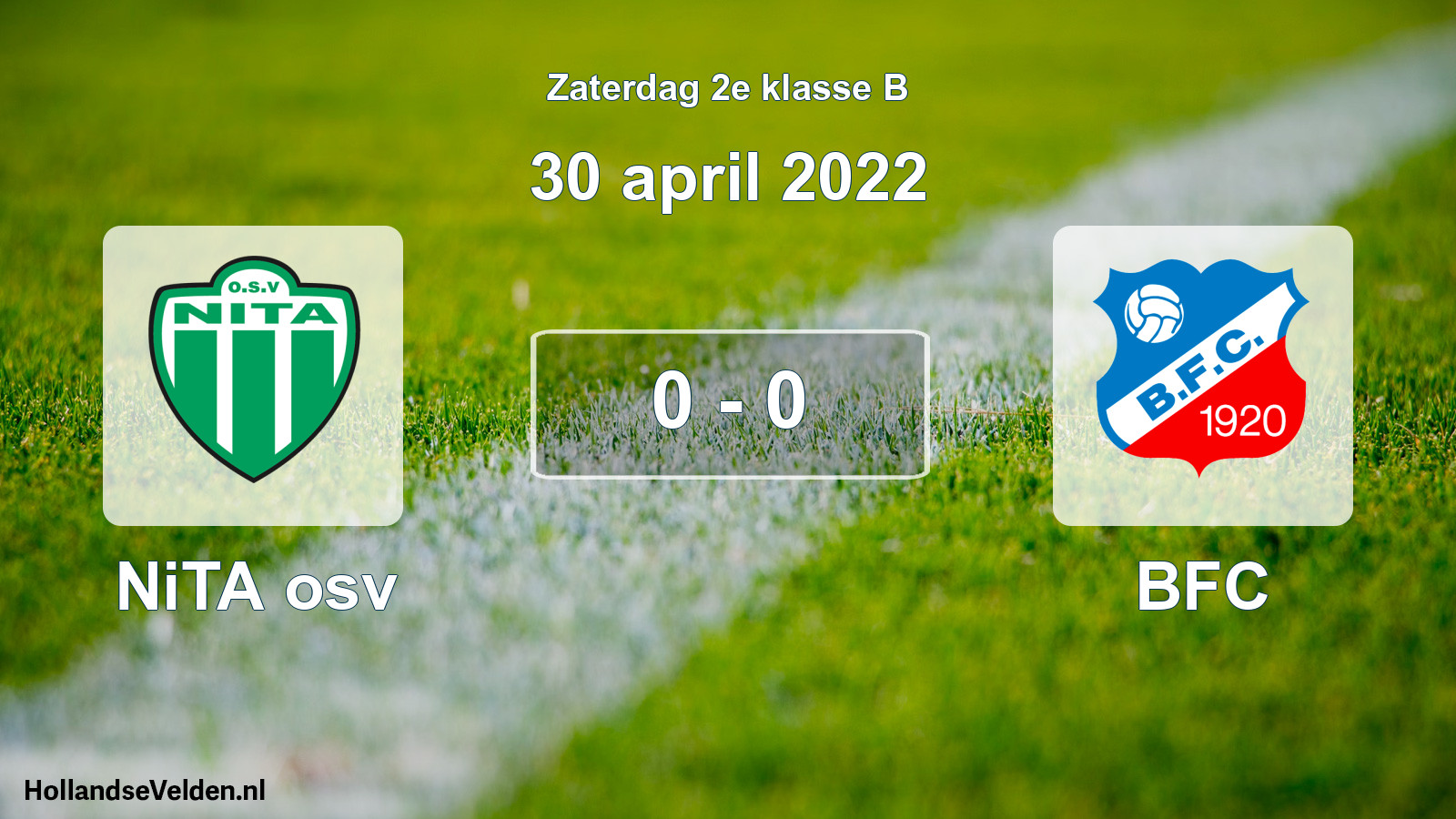 Total number of matches played: NiTA osv - BFC 0 - 0 (30 April 2022)