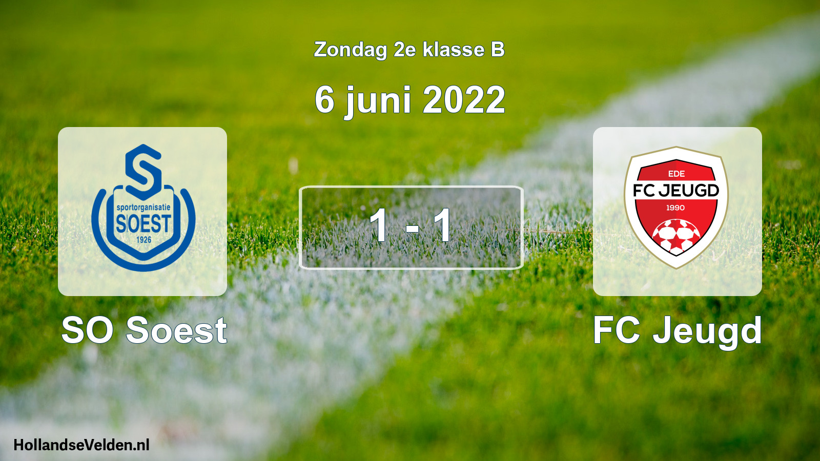 Total number of matches played: SO Soest - FC Jeugd 1 - 1 (6 June 2022)