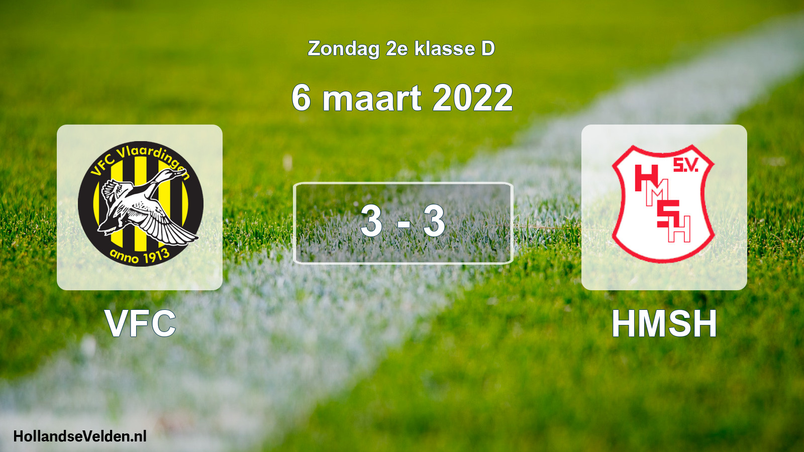 Total number of matches played: VFC - HMSH 3 - 3 (6 March 2022)