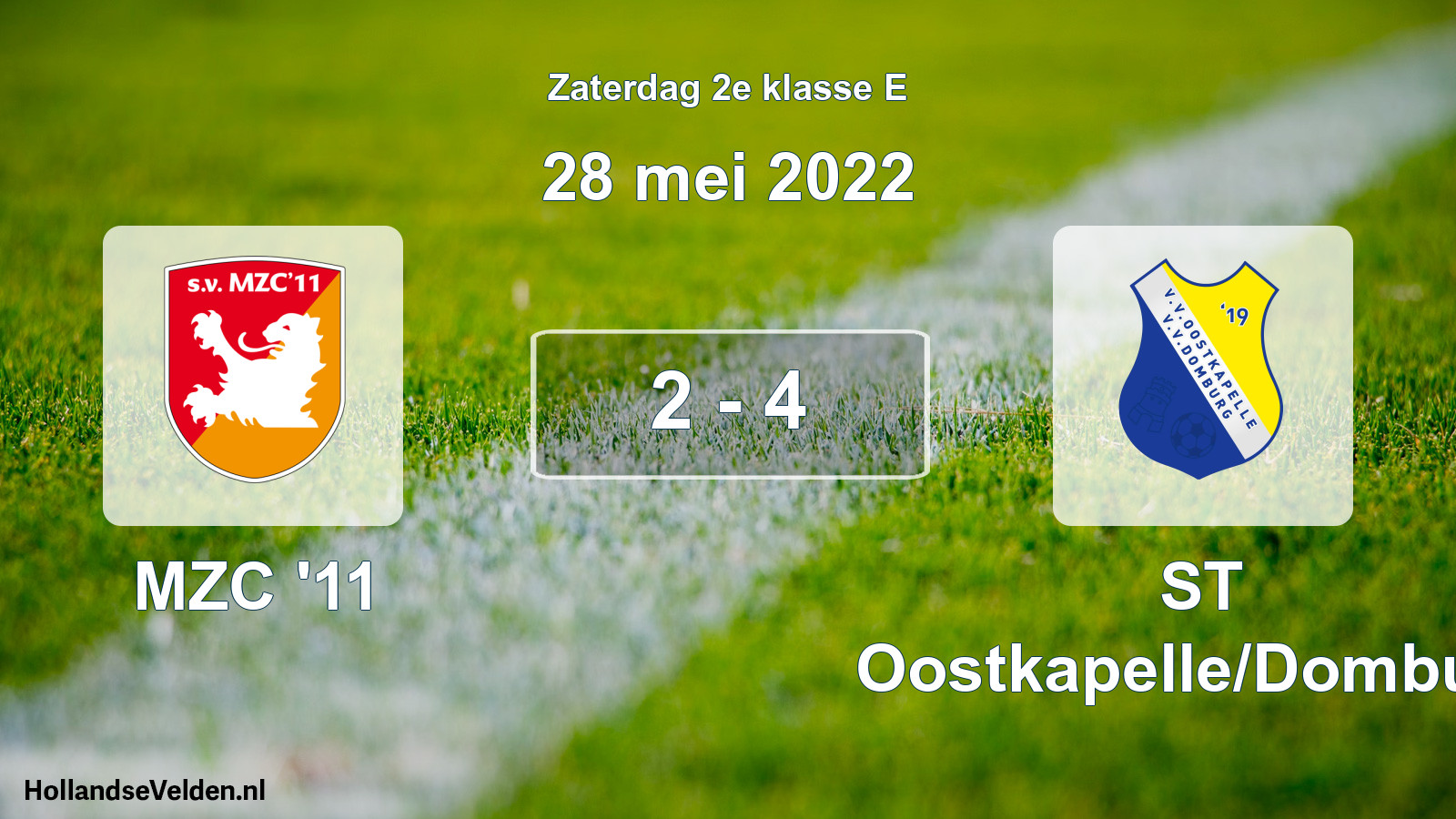 Total number of matches played: MZC '11 - ST Oostkapelle/Domburg 2 - 4 (28 May 2022)