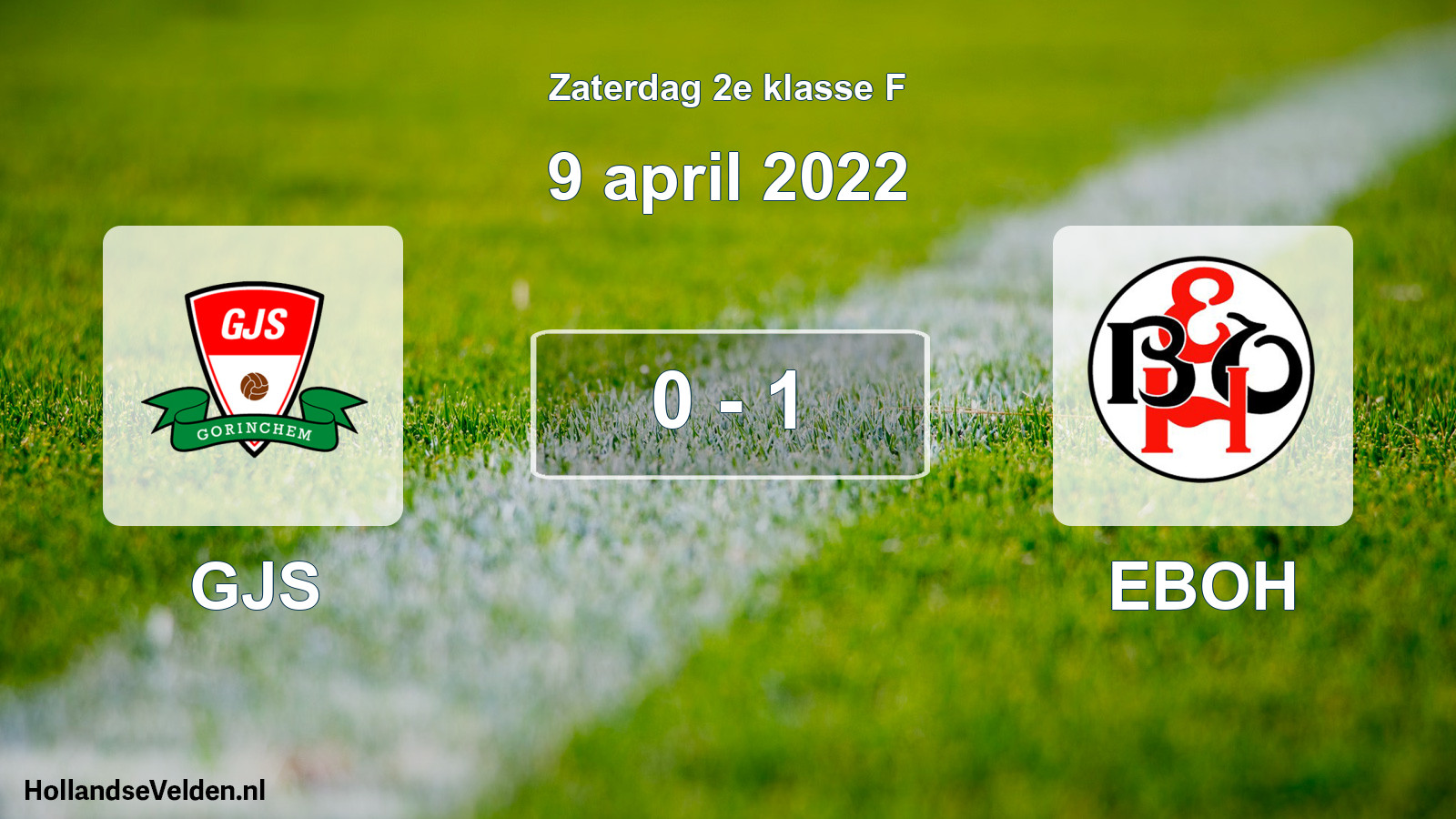 Total number of matches played: GJS - EBOH 0 - 1 (9 April 2022)