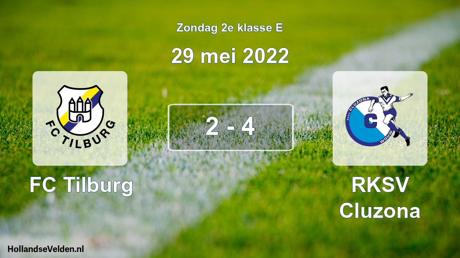 Total number of matches played: FC Tilburg - RKSV Cluzona 2 - 4 (29 May 2022)