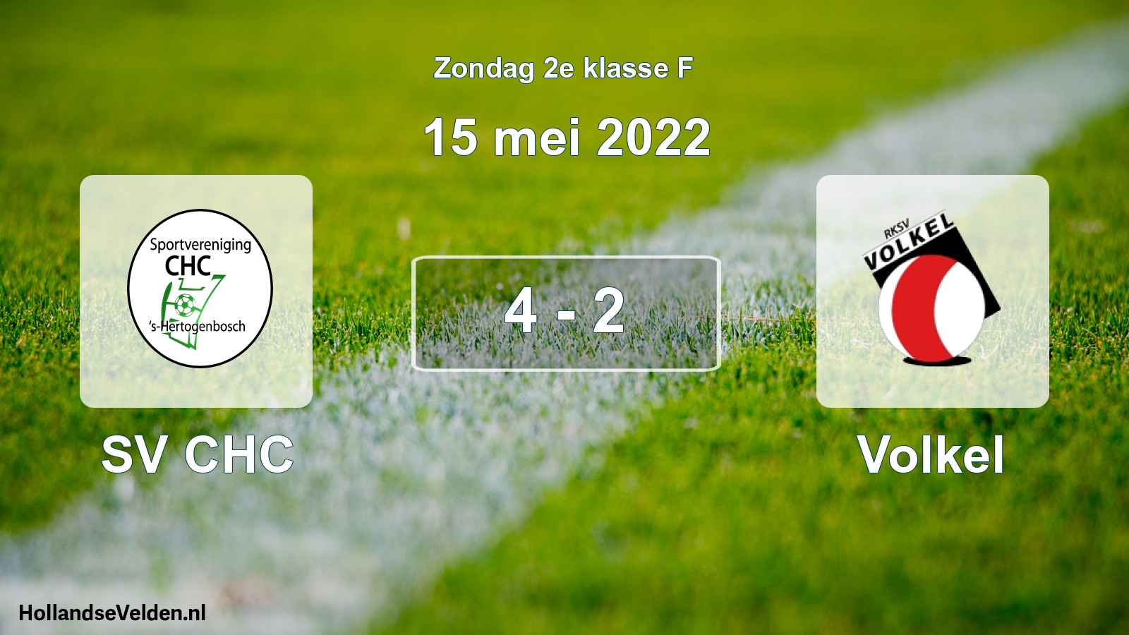 Total number of matches played: SV CHC - Volkel 4 - 2 (15 May 2022)