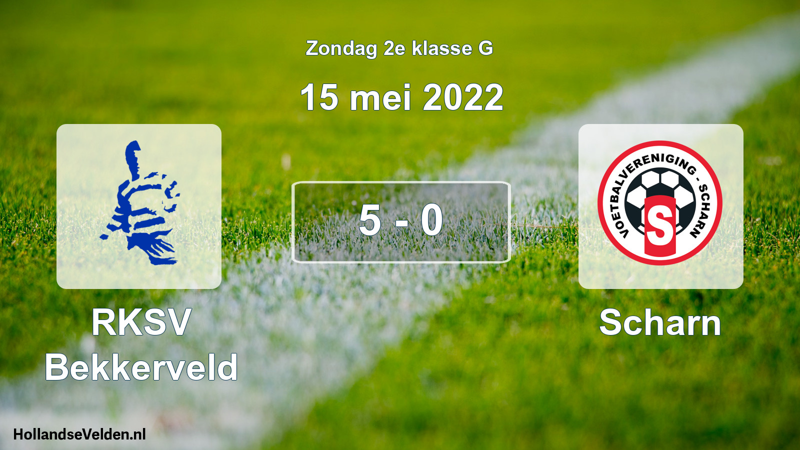 Total number of matches played: RKSV Bekkerveld - Scharn 5 - 0 (15 May 2022)