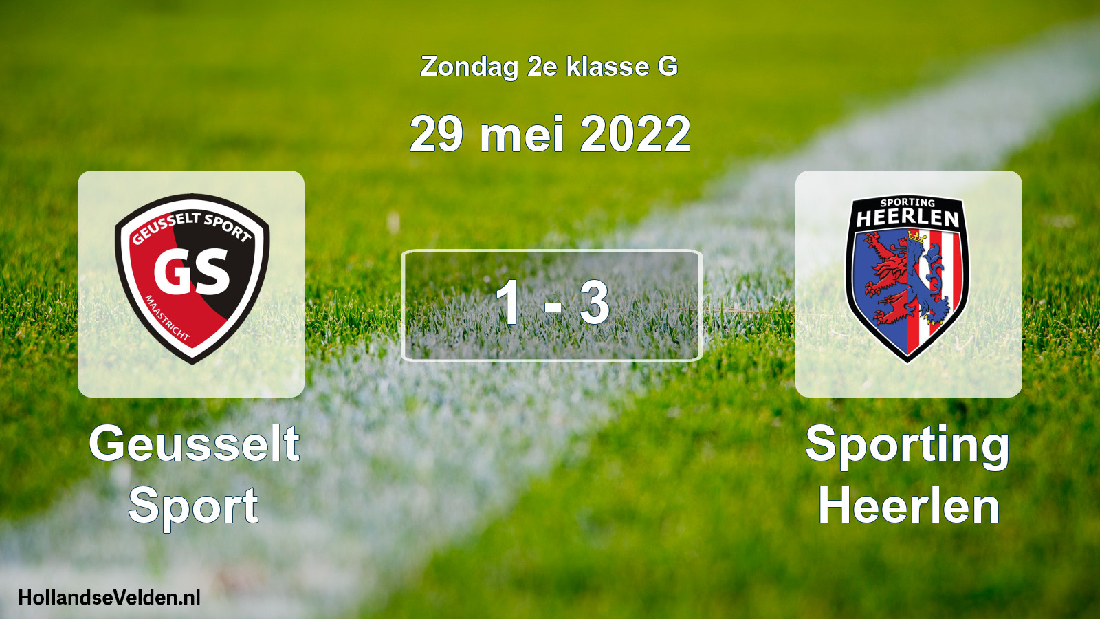 Total number of matches played: Geusselt Sport - Sporting Heerlen 1 - 3 (29 May 2022)