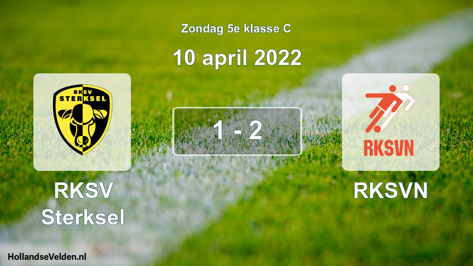 Total number of matches played: RKSV Sterksel - RKSVN 1 - 2 (10 April 2022)