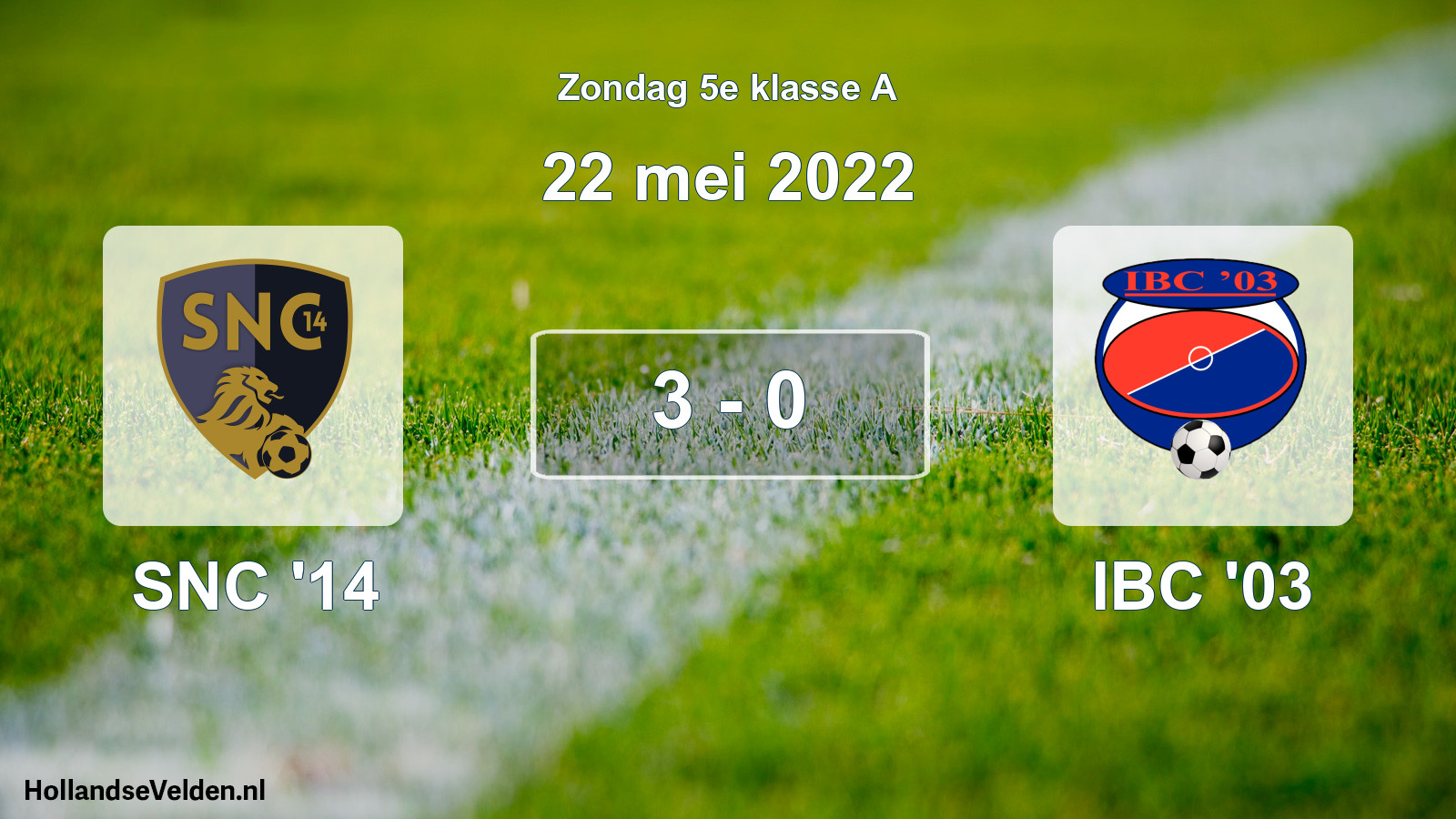 Total number of matches played: SNC '14 - IBC '03 3 - 0 (22 May 2022)