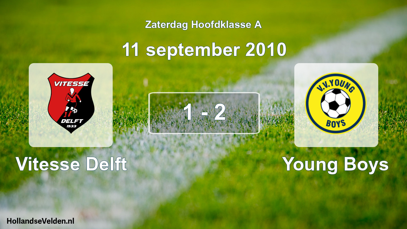 Total number of matches played: Vitesse Delft - Young Boys 1 - 2 (11 September 2010)
