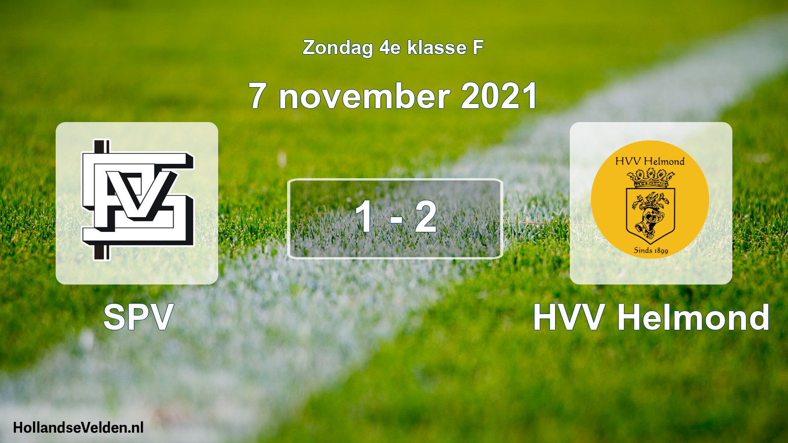 Total number of matches played: SPV - HVV Helmond 1 - 2 (7 November 2021)