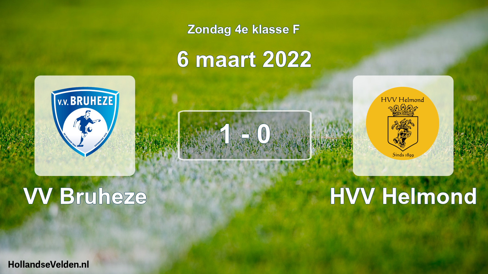 Total number of matches played: VV Bruheze - HVV Helmond 1 - 0 (6 March 2022)