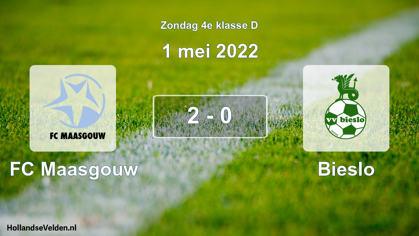 Total number of matches played: FC Maasgouw - Bieslo 2 - 0 (1 May 2022)