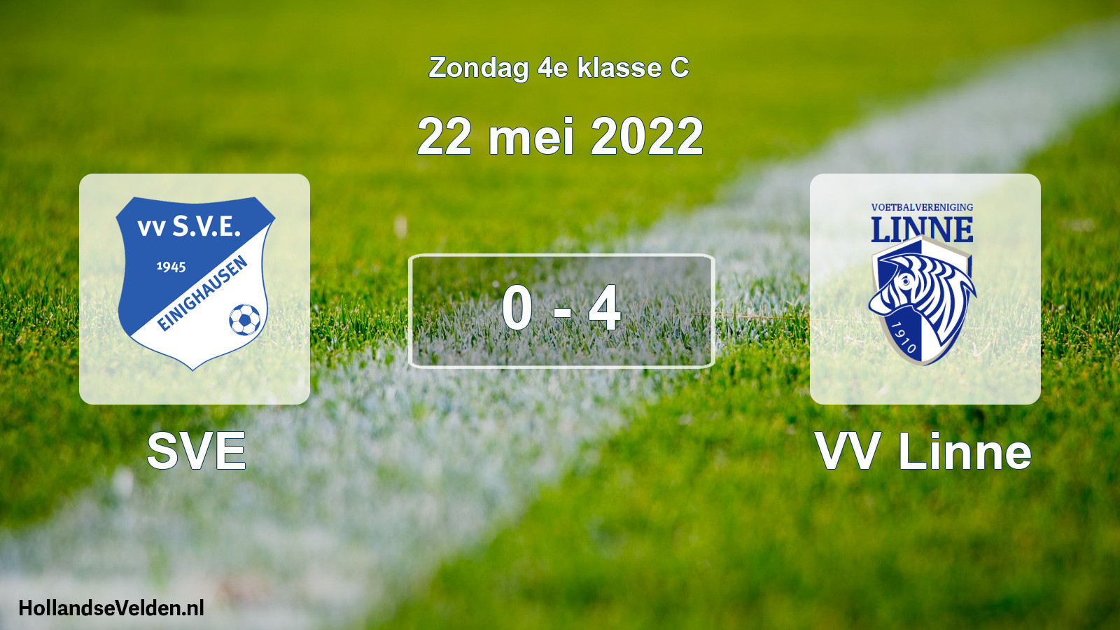 Total number of matches played: SVE - VV Linne 0 - 4 (22 May 2022)