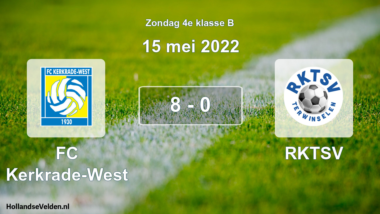 Total number of matches played: FC Kerkrade-West - RKTSV 8 - 0 (15 May 2022)