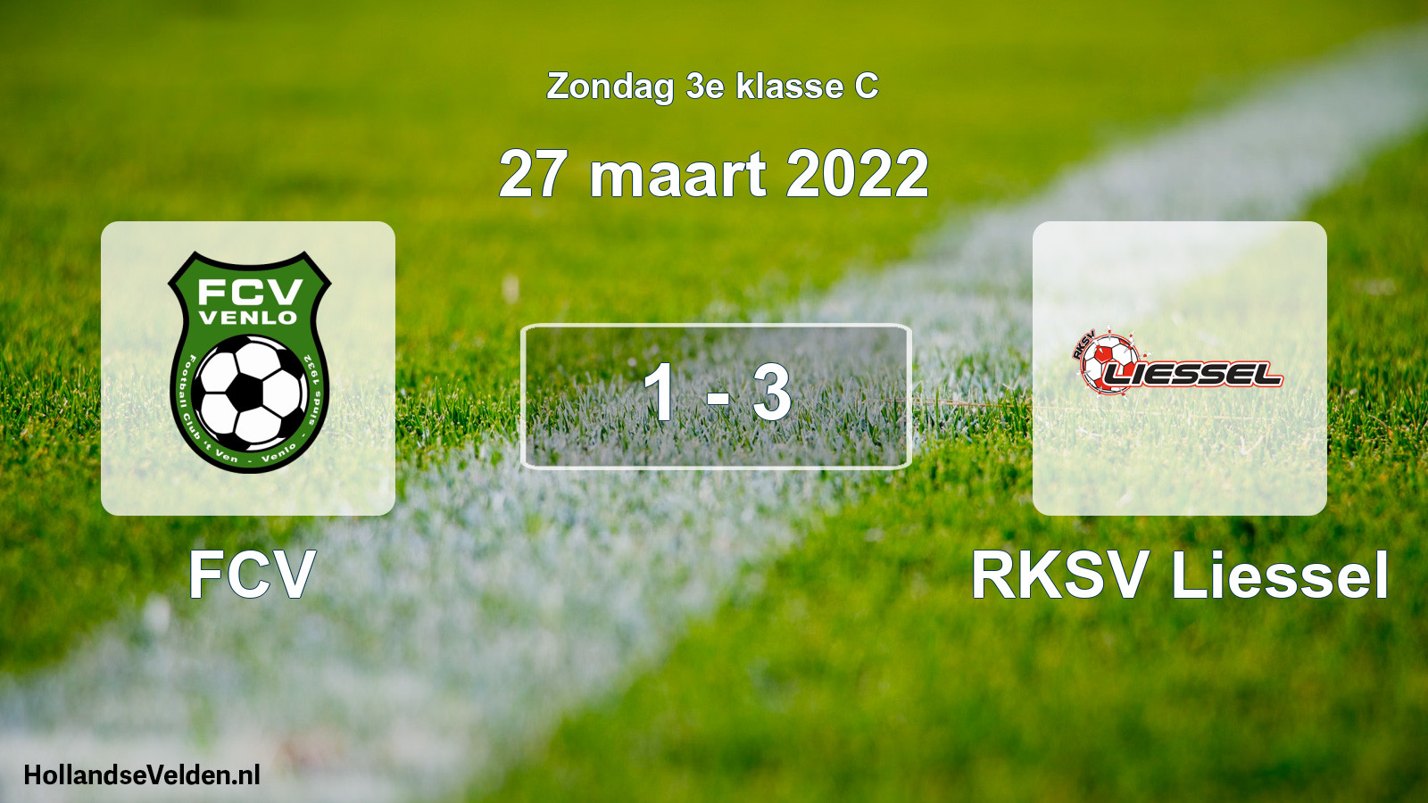Total number of matches played: FCV - RKSV Liessel 1 - 3 (27 March 2022)