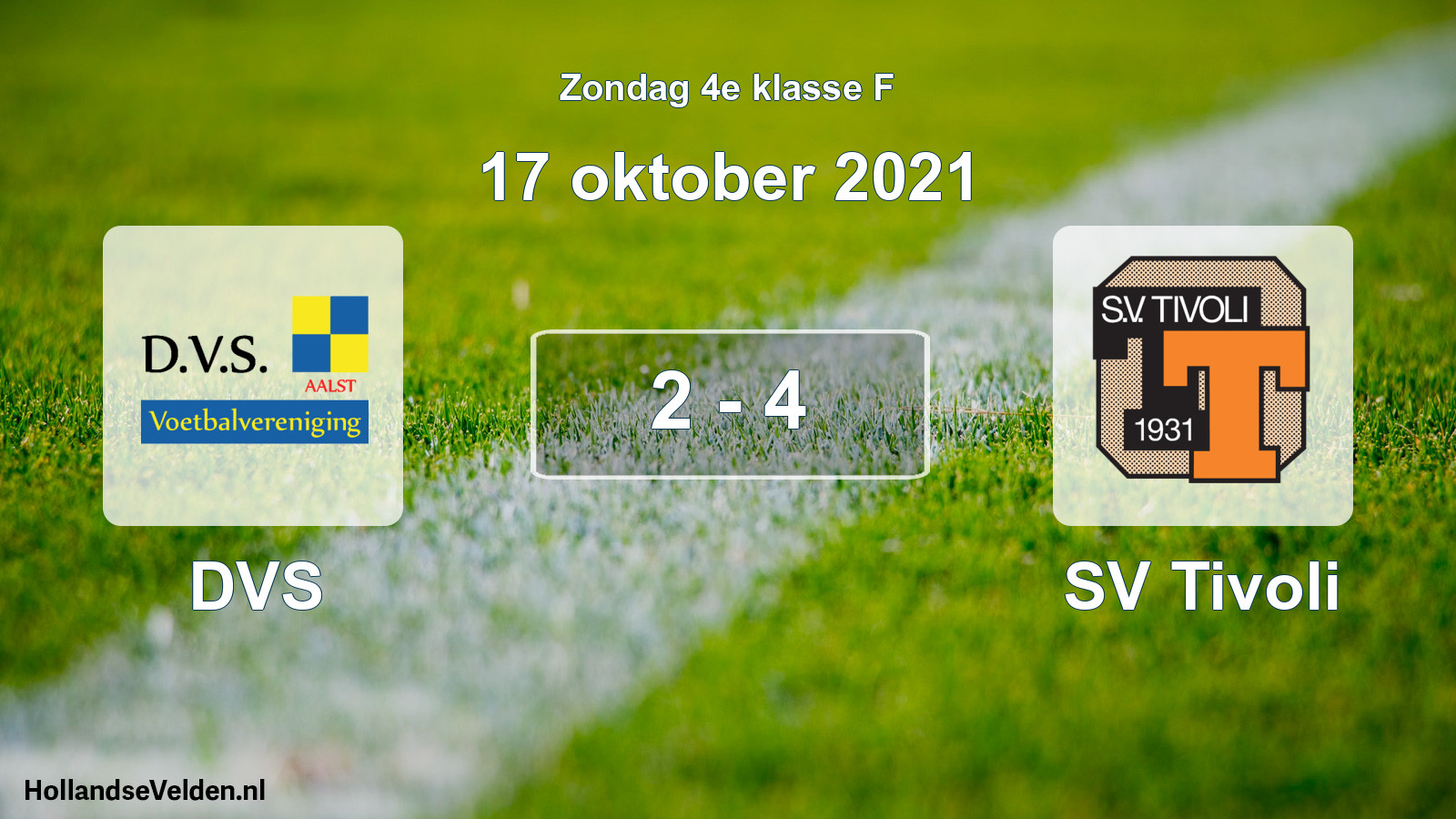 Total number of matches played: DVS - SV Tivoli 2 - 4 (17 October 2021)