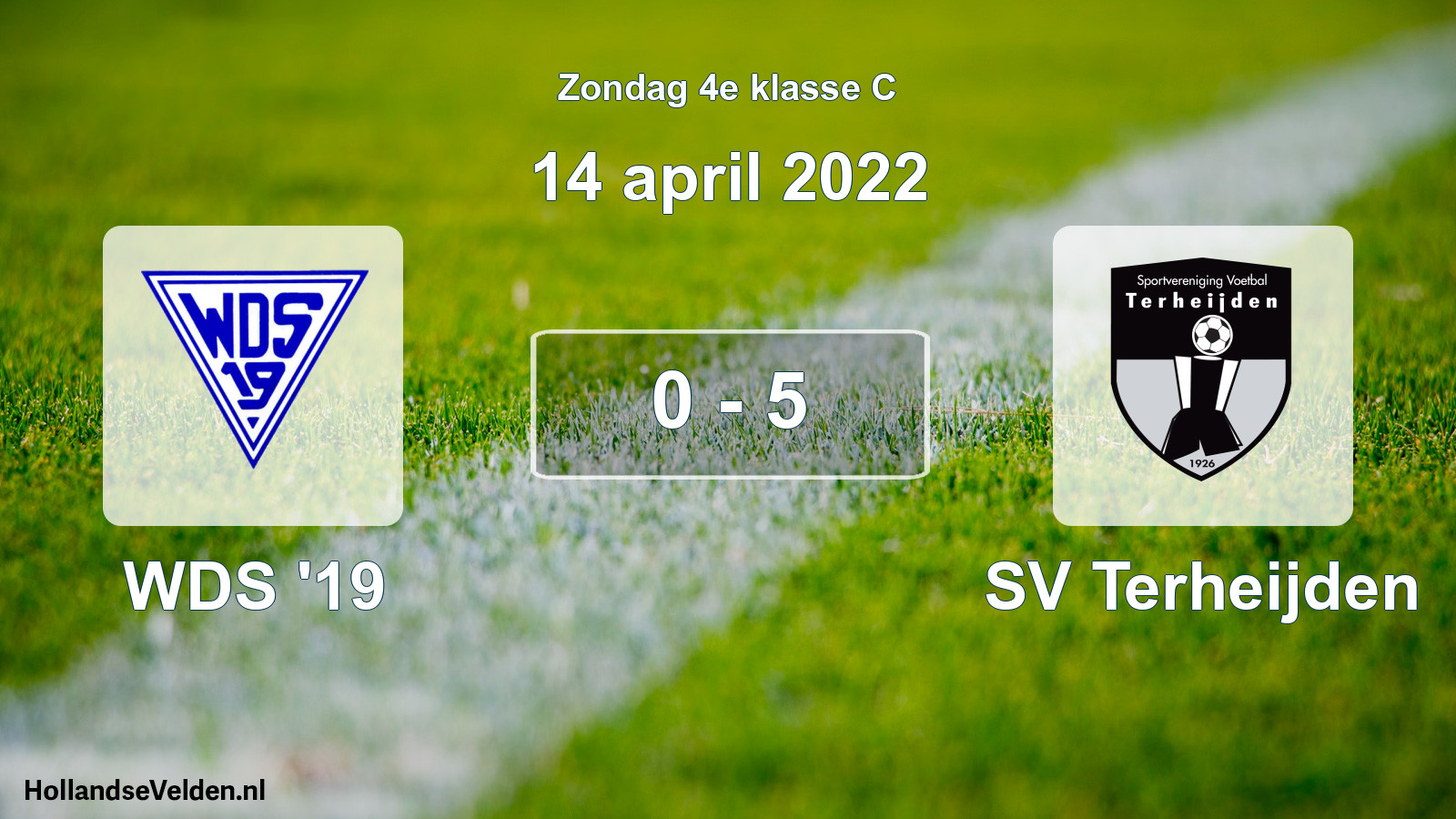 Total number of matches played: WDS '19 - SV Terheijden 0 - 5 (14 April 2022)