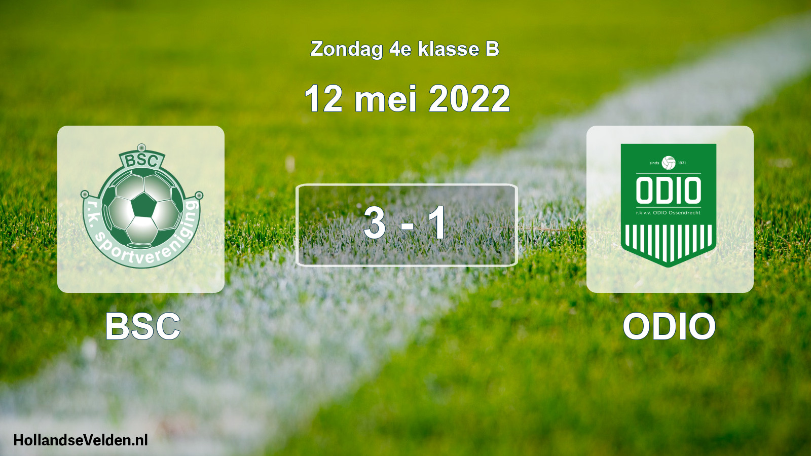 Total number of matches played: BSC - ODIO 3 - 1 (12 May 2022)