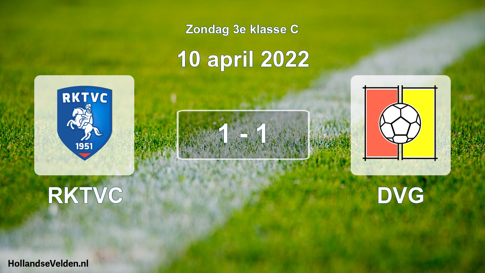 Total number of matches played: RKTVC - DVG 1 - 1 (10 April 2022)