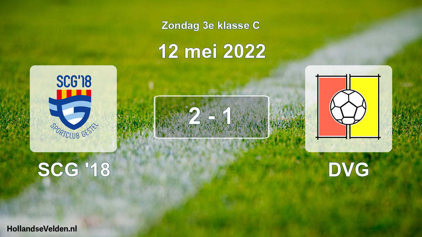 Total number of matches played: SCG '18 - DVG 2 - 1 (12 May 2022)