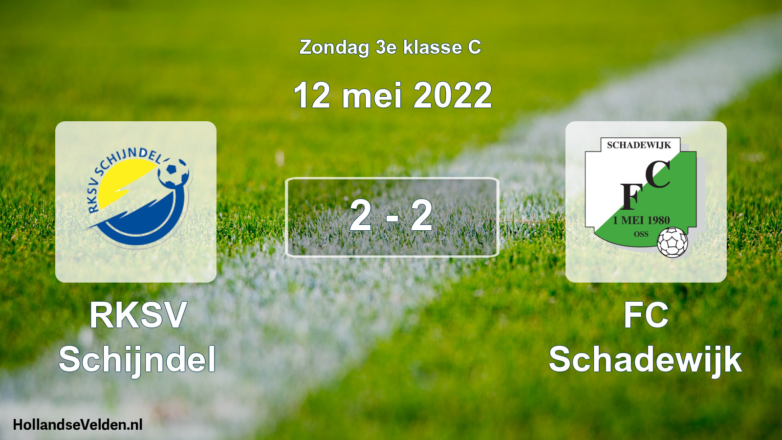 Total number of matches played: RKSV Schijndel - FC Schadewijk 2 - 2 (12 May 2022)