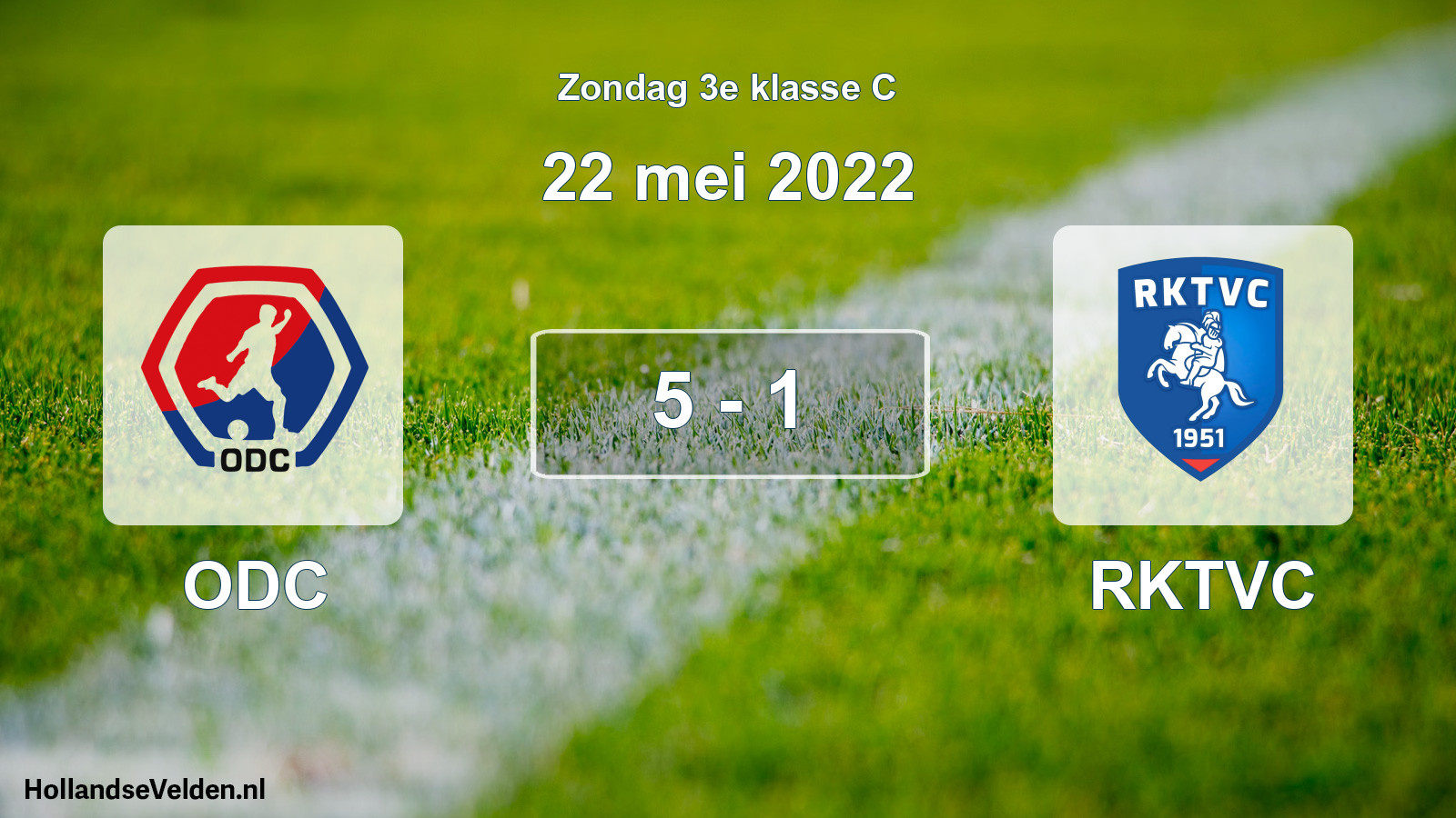 Total number of matches played: ODC - RKTVC 5 - 1 (22 May 2022)