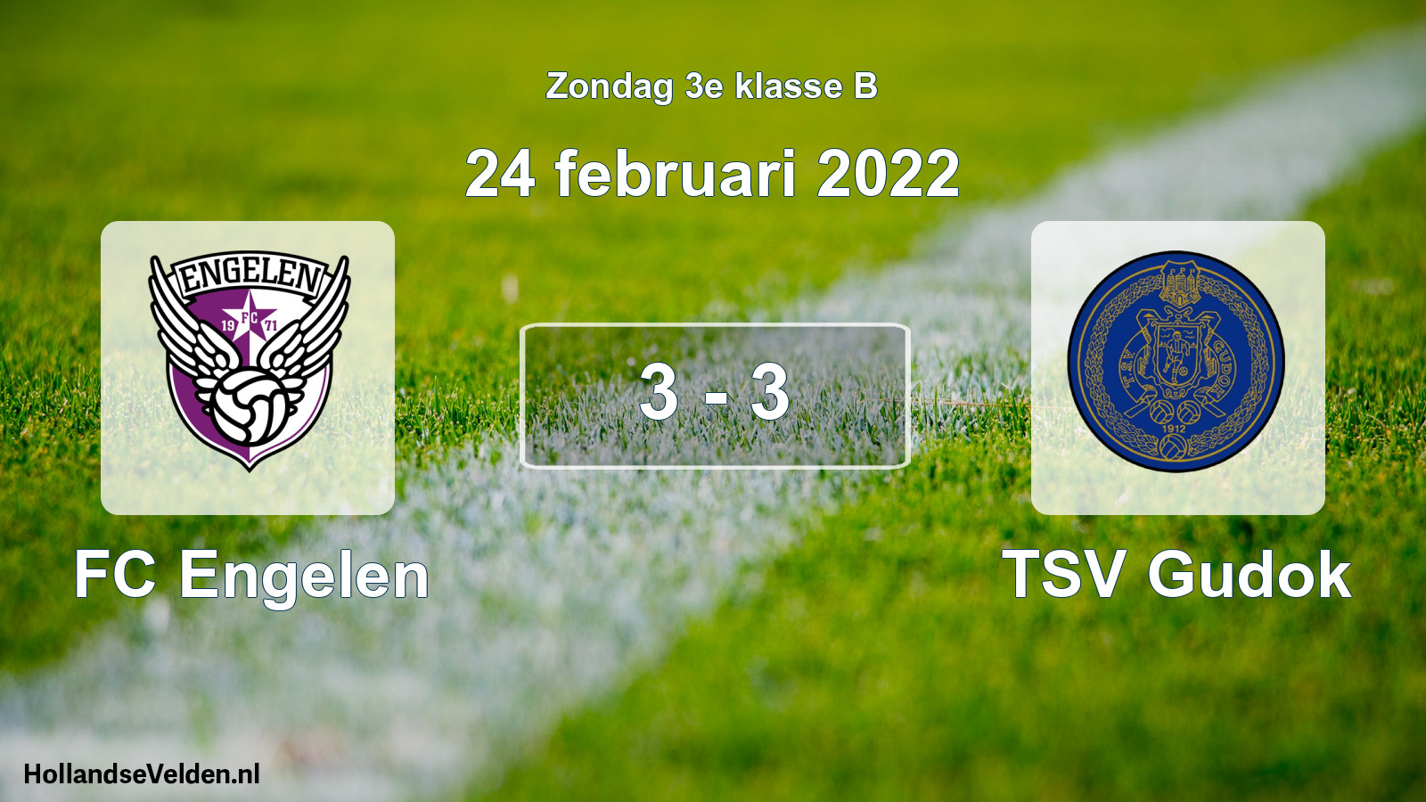 Total number of matches played: FC Engelen - TSV Gudok 3 - 3 (24 February 2022)