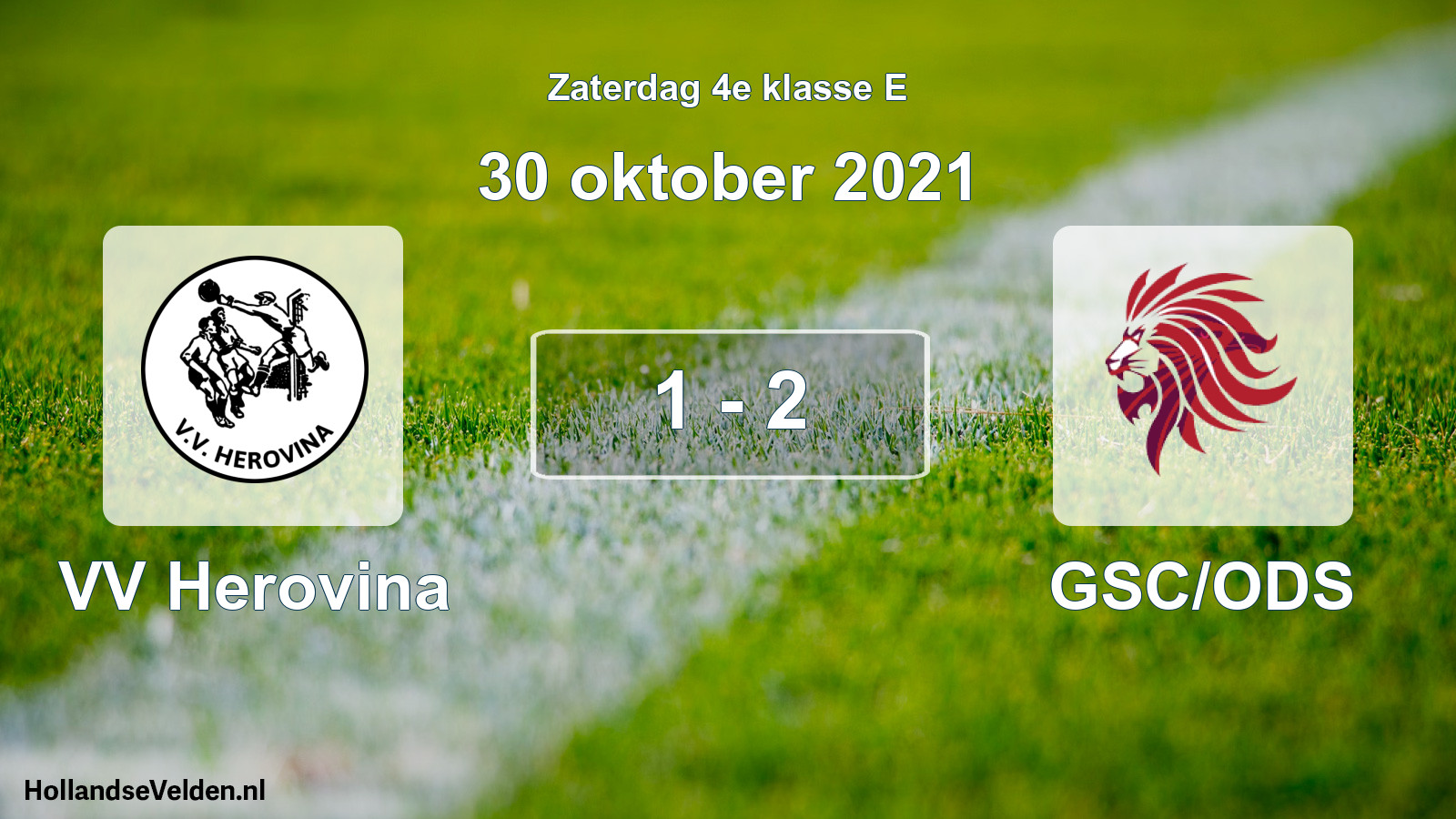 Total number of matches played: VV Herovina - GSC/ODS 1 - 2 (30 October 2021)
