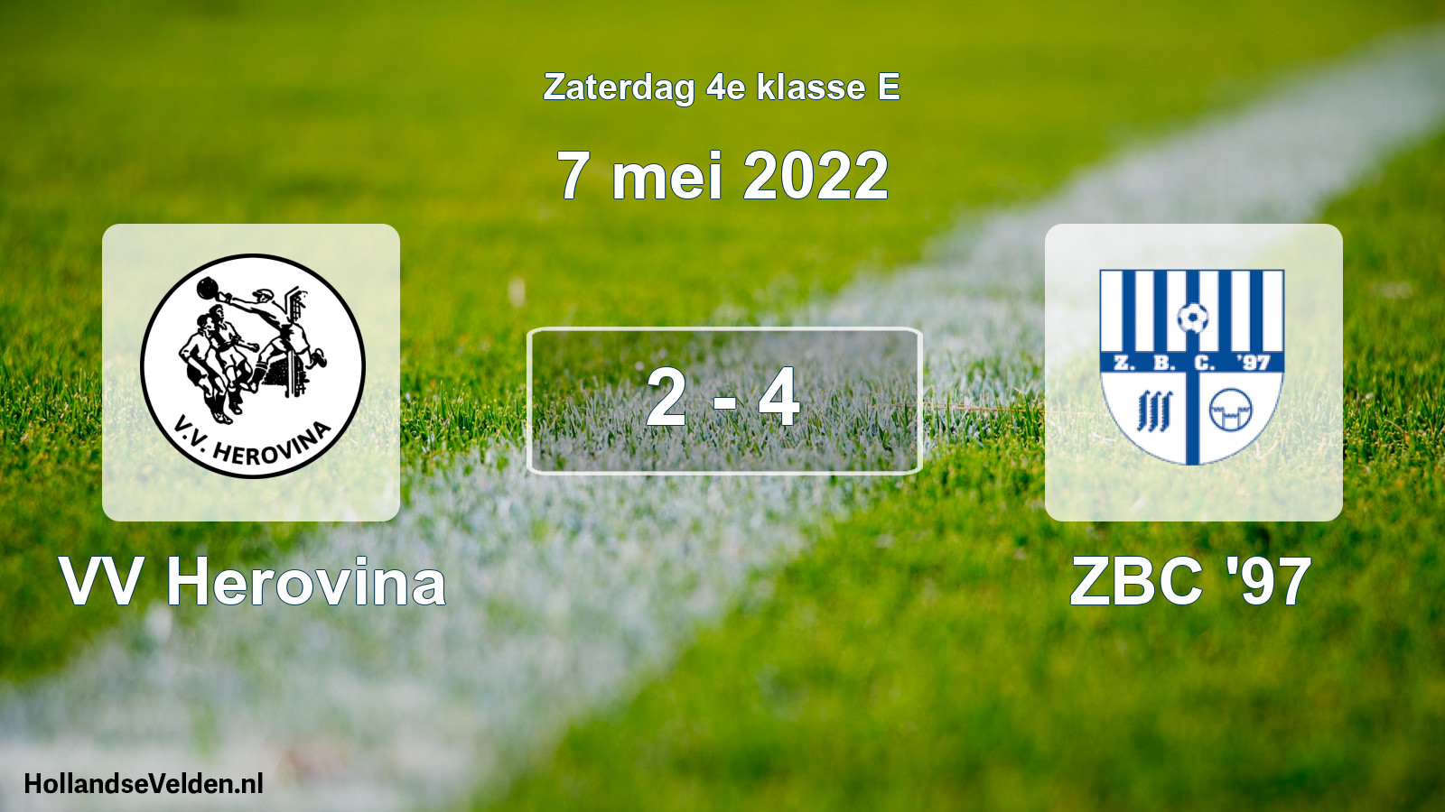 Total number of matches played: VV Herovina - ZBC '97 2 - 4 (7 May 2022)