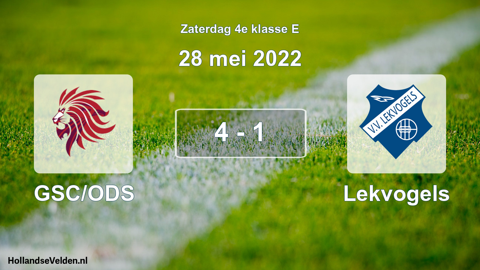 Total number of matches played: GSC/ODS - Lekvogels 4 - 1 (28 May 2022)