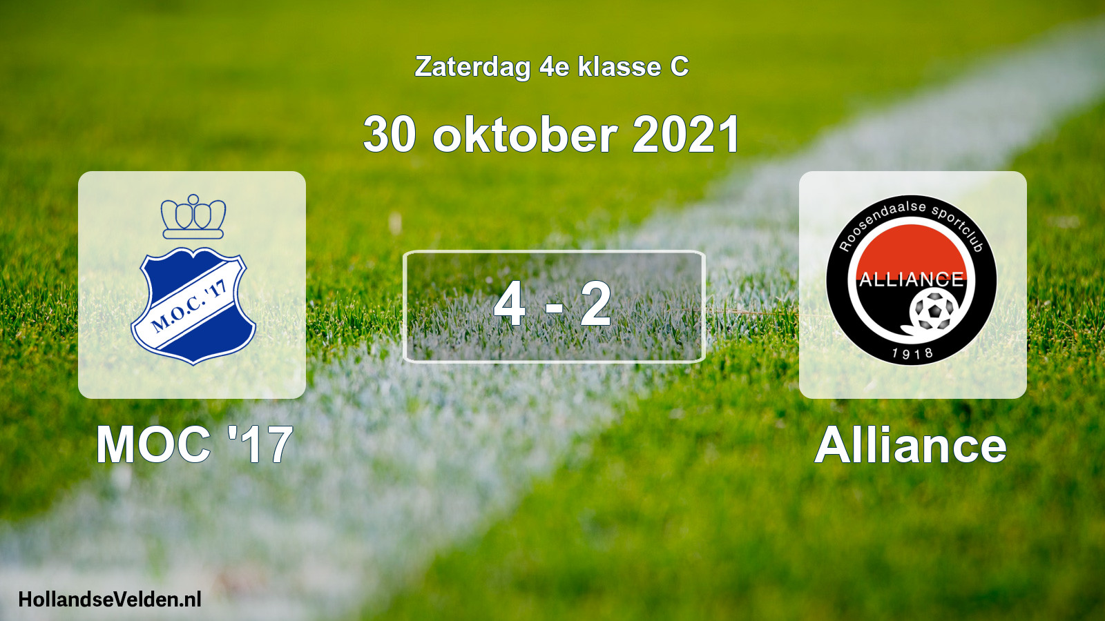 Total number of matches played: MOC '17 - Alliance 4 - 2 (30 October 2021)