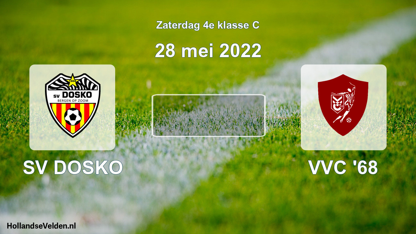 Scheduled Match: SV DOSKO - VVC '68 (28 May 2022)