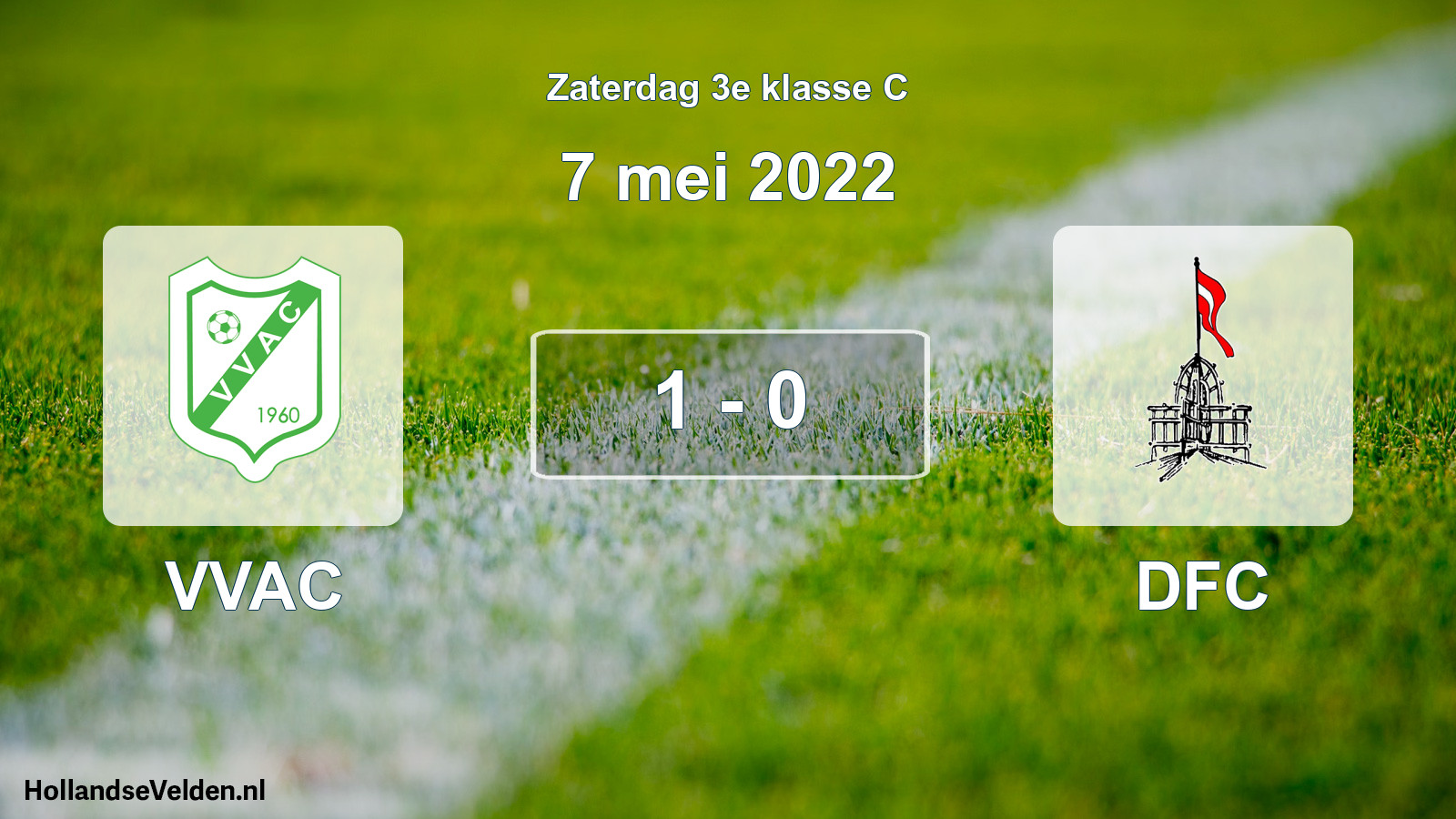 Total number of matches played: VVAC - DFC 1 - 0 (7 May 2022)