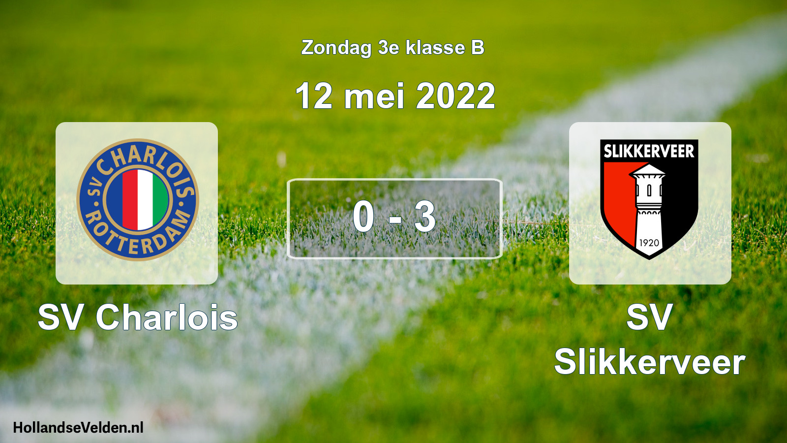 Total number of matches played: SV Charlois - SV Slikkerveer 0 - 3 (12 May 2022)