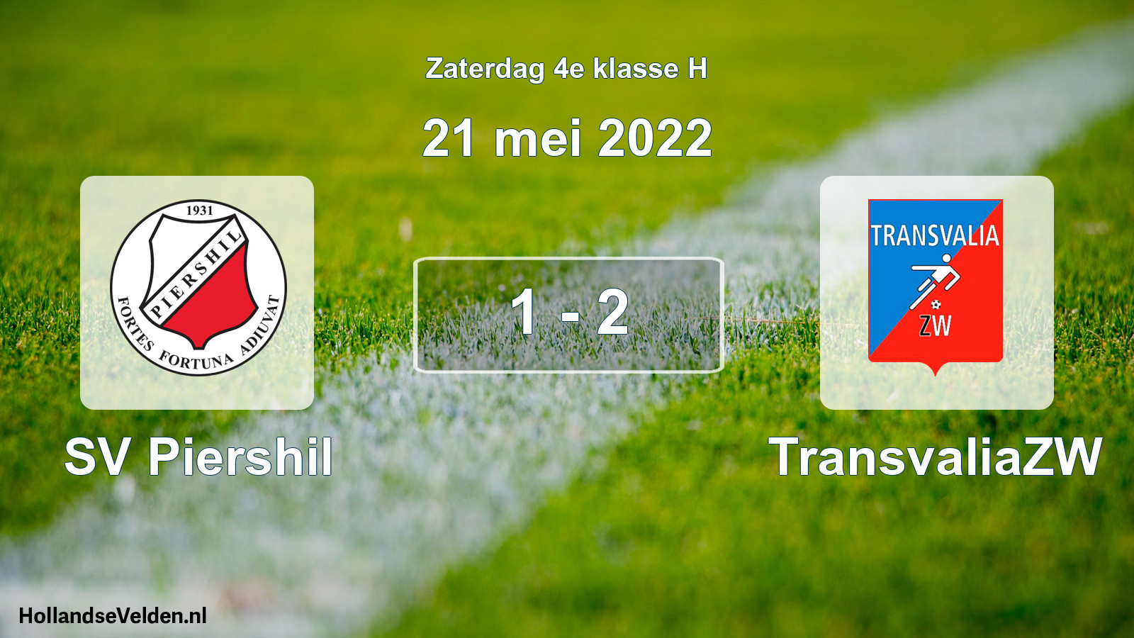 Total number of matches played: SV Piershil - TransvaliaZW 1 - 2 (21 May 2022)