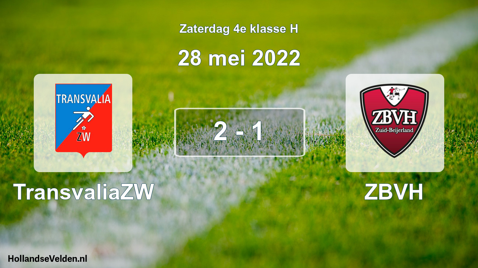Total number of matches played: TransvaliaZW - ZBVH 2 - 1 (28 May 2022)
