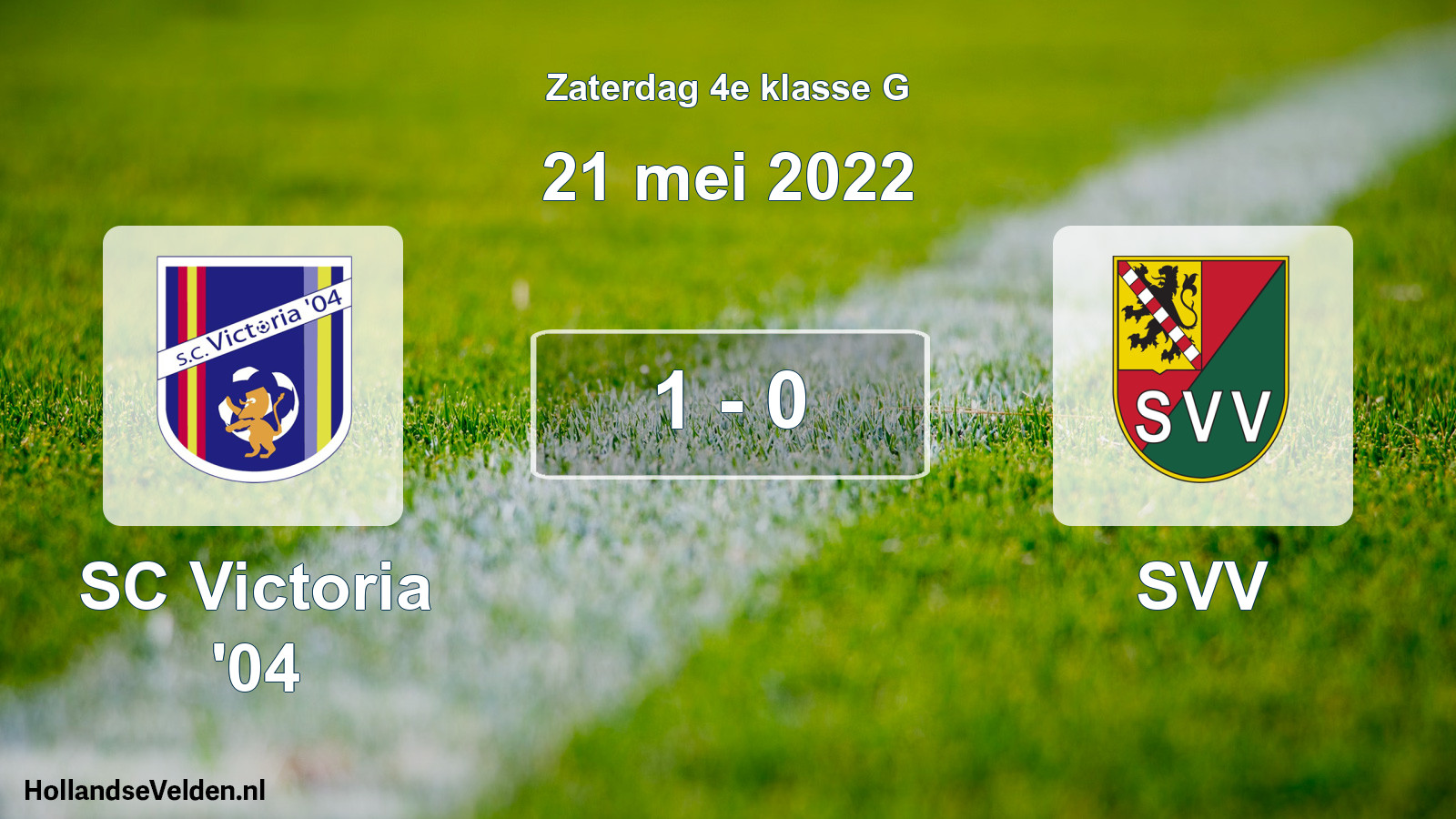 Total number of matches played: SC Victoria '04 - SVV 1 - 0 (21 May 2022)