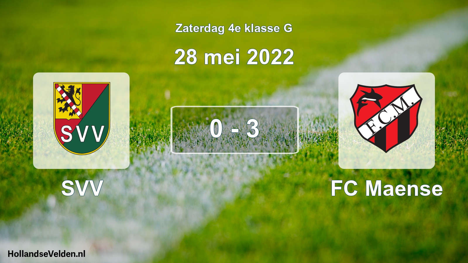 Total number of matches played: SVV - FC Maense 0 - 3 (28 May 2022)