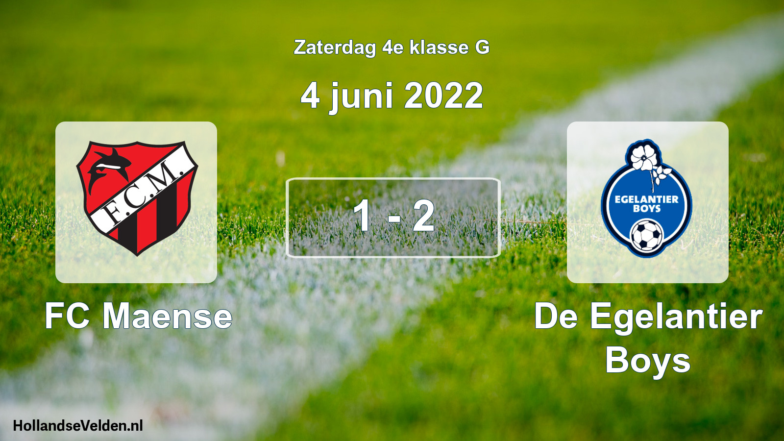 Total number of matches played: FC Maense - De Egelantier Boys 1 - 2 (4 June 2022)