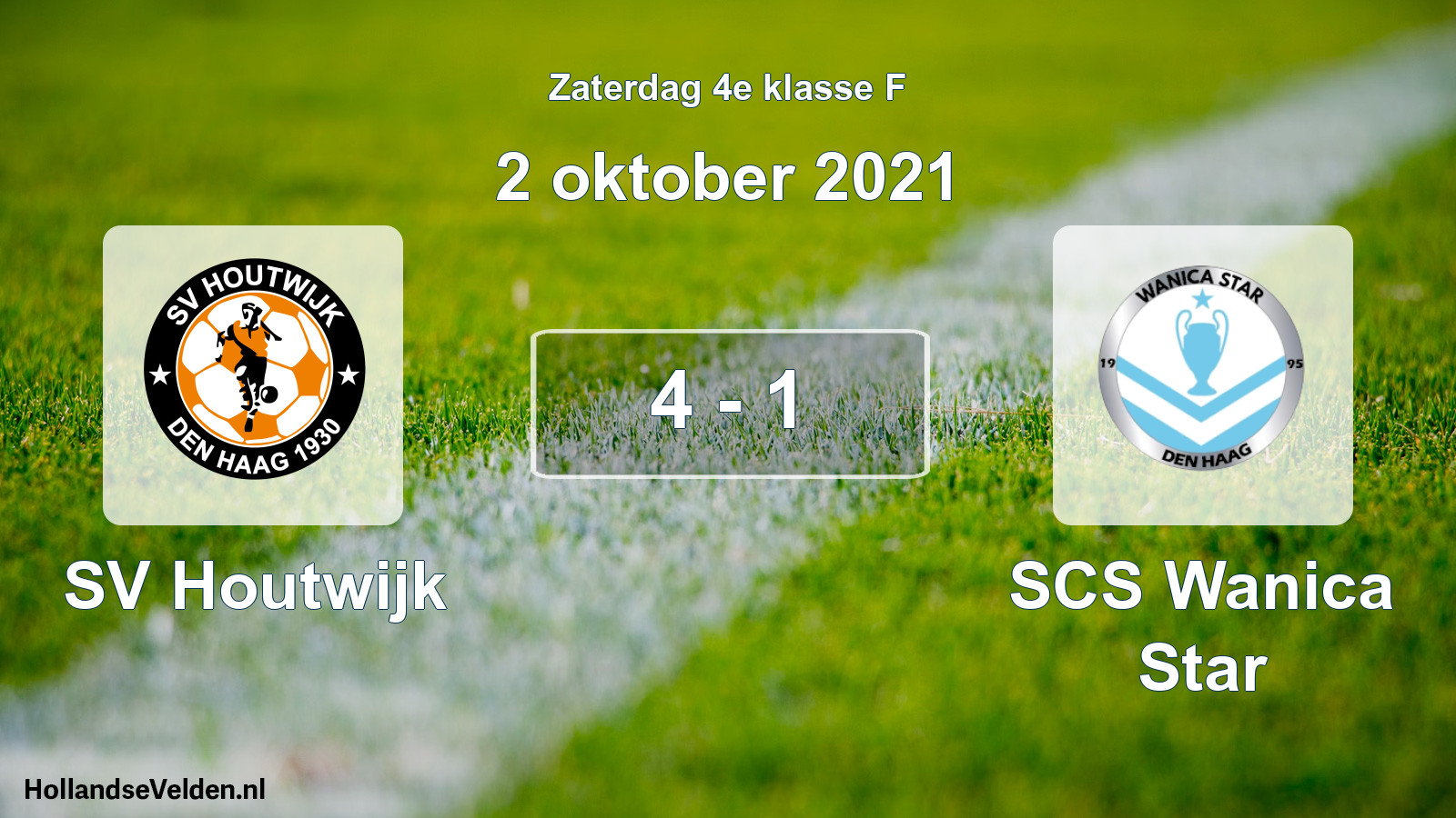 Total number of matches played: SV Houtwijk - SCS Wanica Star 4 - 1 (2 October 2021)