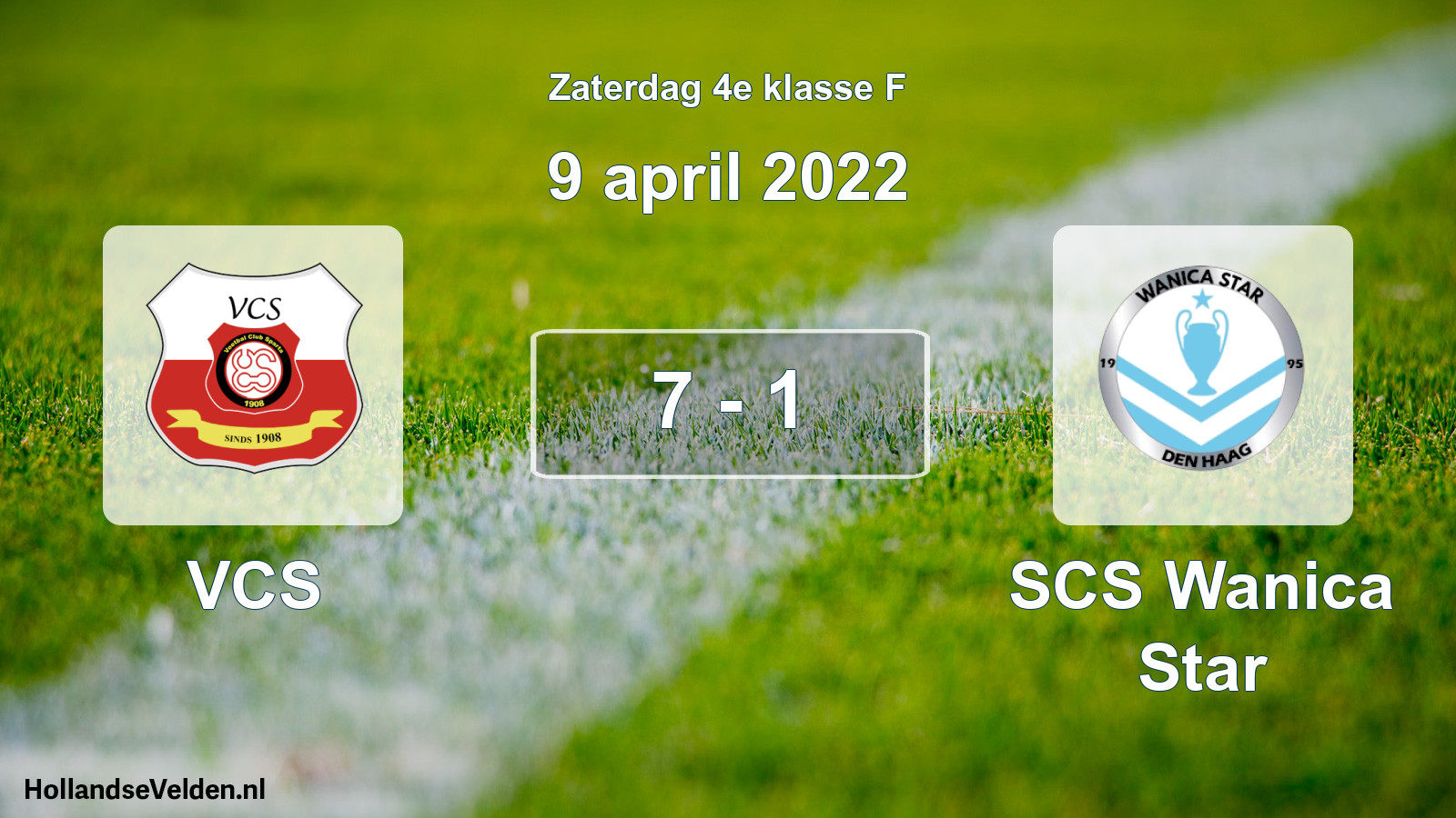 Total number of matches played: VCS - SCS Wanica Star 7 - 1 (9 April 2022)
