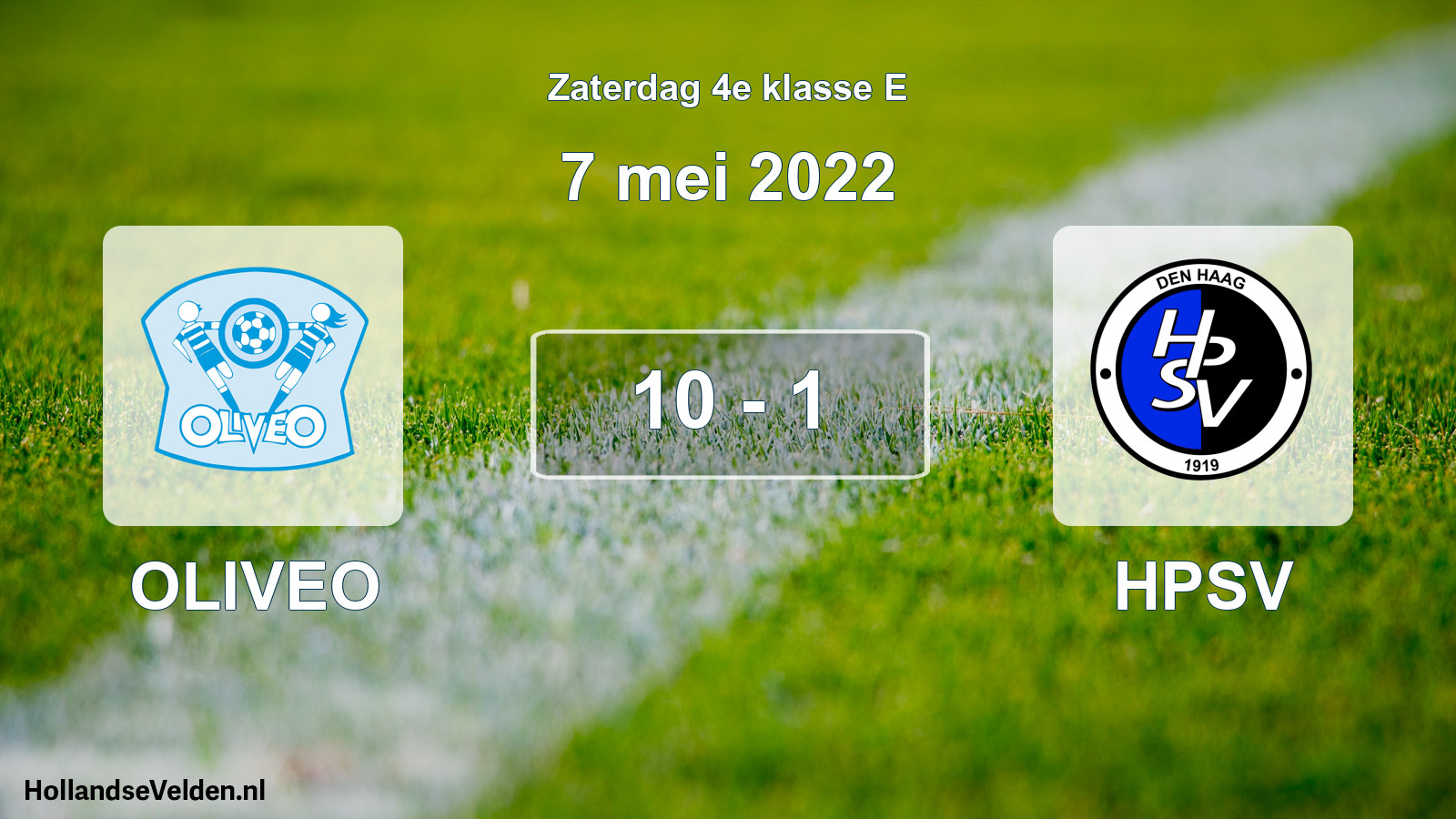 Total number of matches played: OLIVEO - HPSV 10 - 1 (7 May 2022)