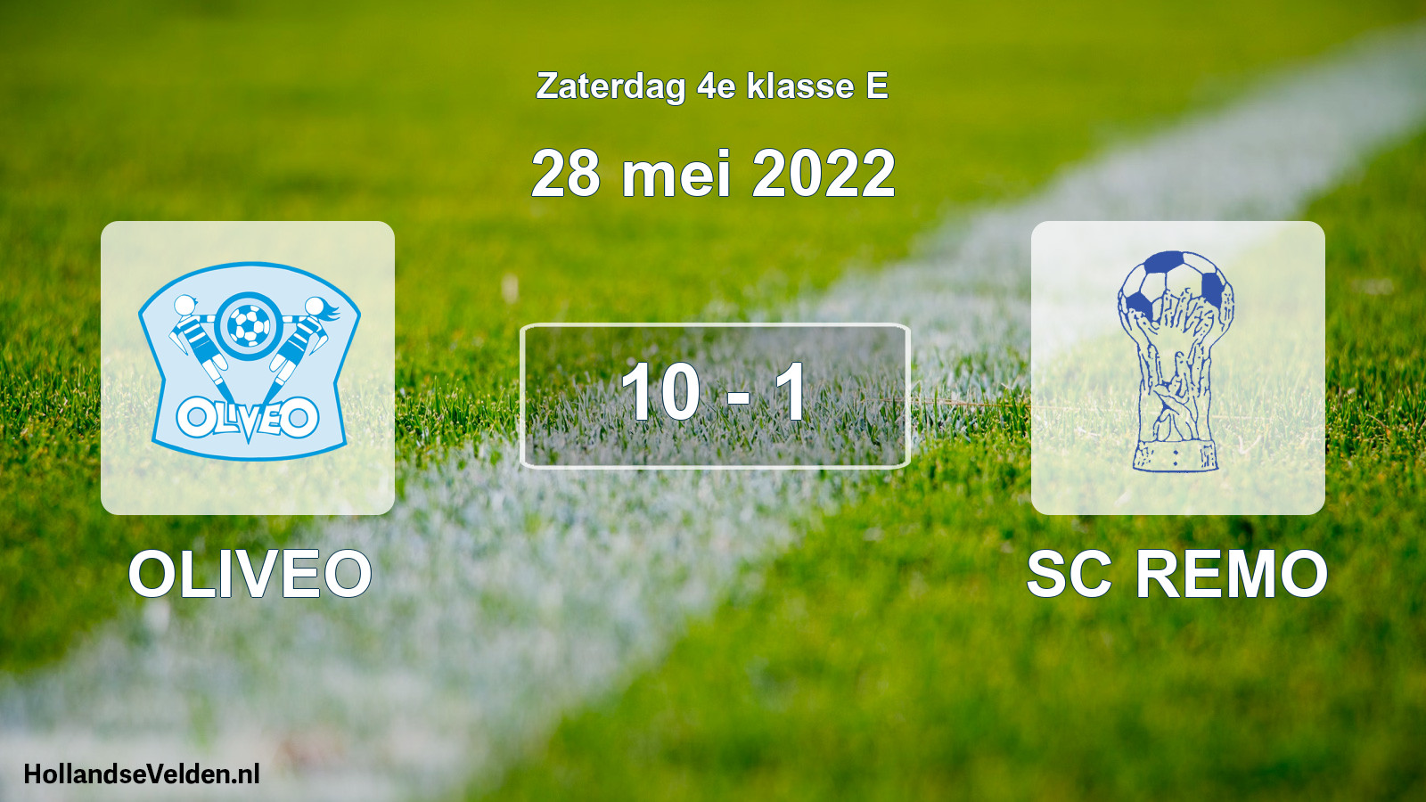 Total number of matches played: OLIVEO - SC REMO 10 - 1 (28 May 2022)