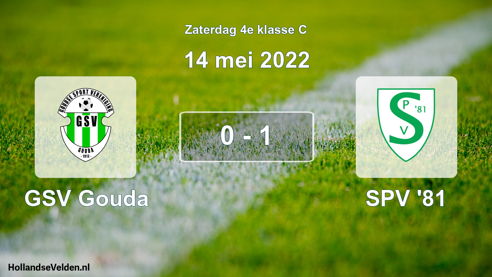 Total number of matches played: GSV Gouda - SPV '81 0 - 1 (14 May 2022)