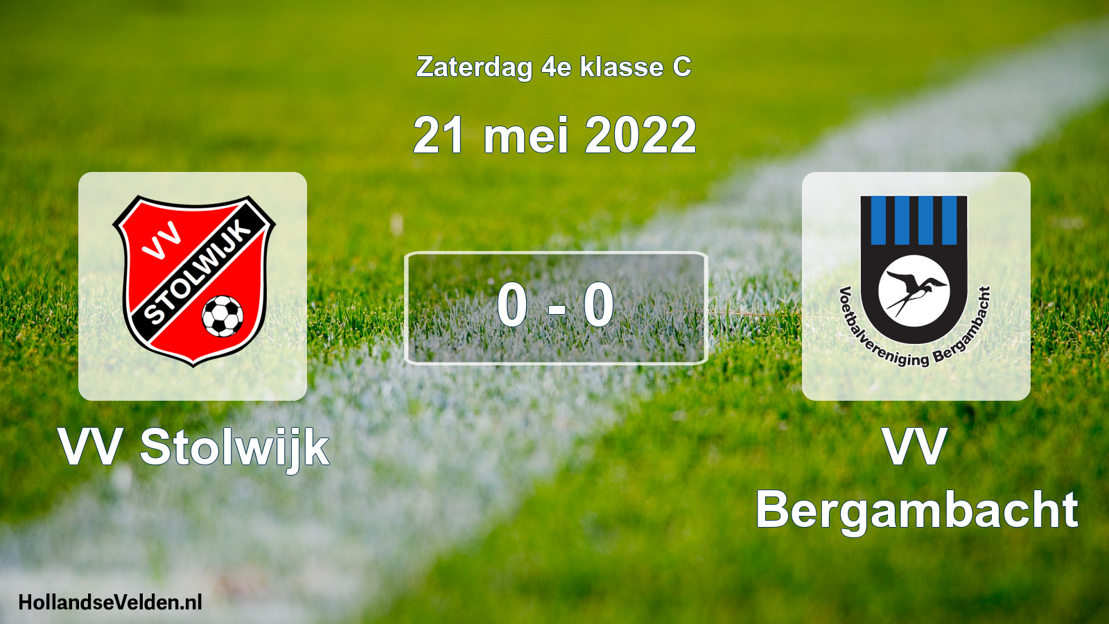 Total number of matches played: VV Stolwijk - VV Bergambacht 0 - 0 (21 May 2022)