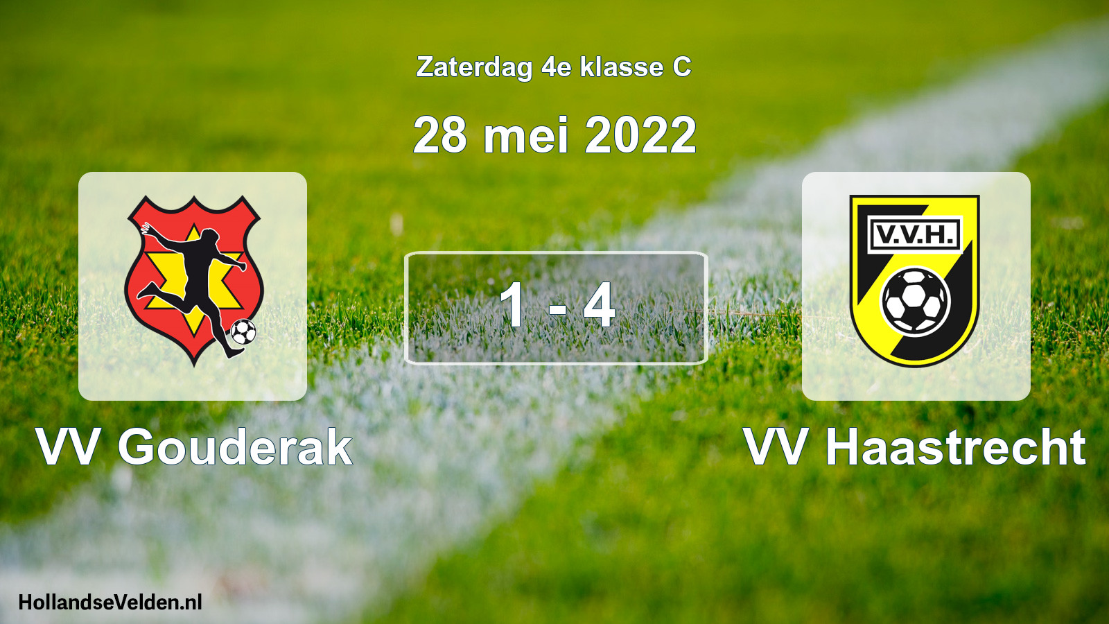 Total number of matches played: VV Gouderak - VV Haastrecht 1 - 4 (28 May 2022)