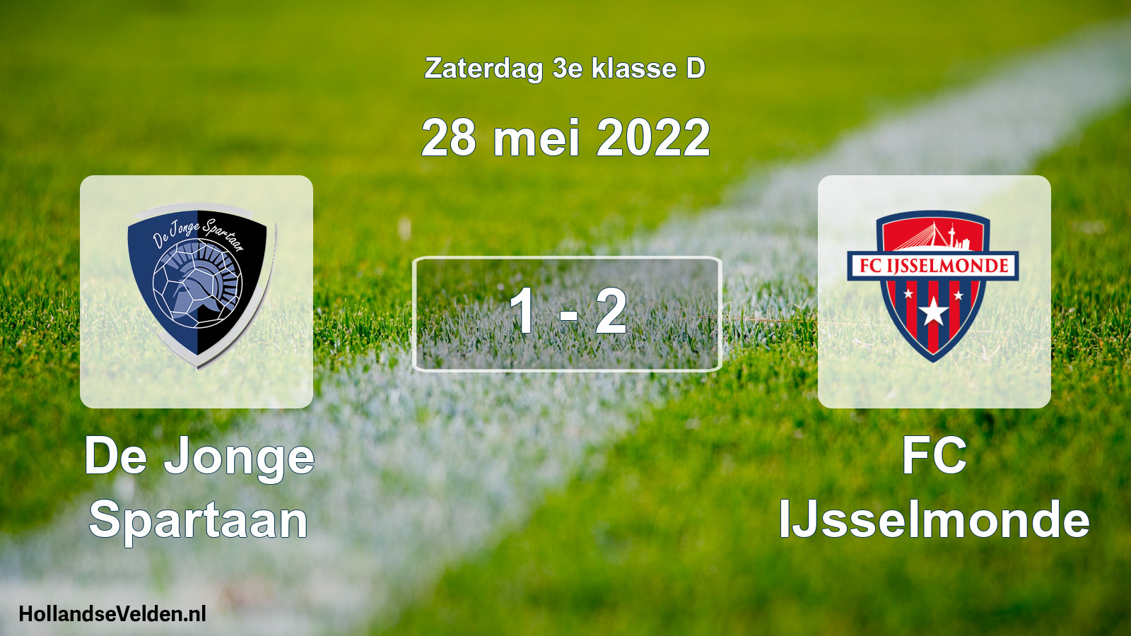 Total number of matches played: De Jonge Spartaan - FC IJsselmonde 1 - 2 (28 May 2022)